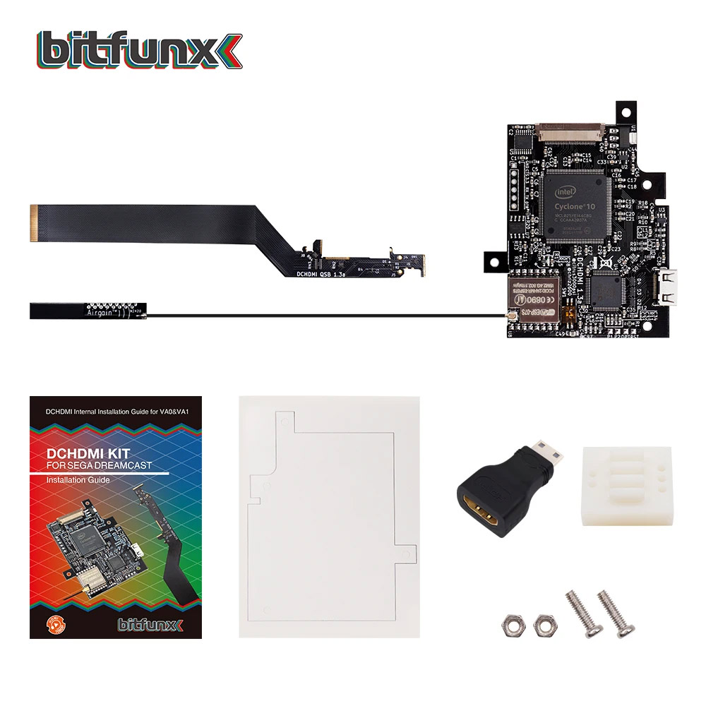 Gaming Console Definition - BitFunx DCHDMI Kit voor SEGA Dreamcast
