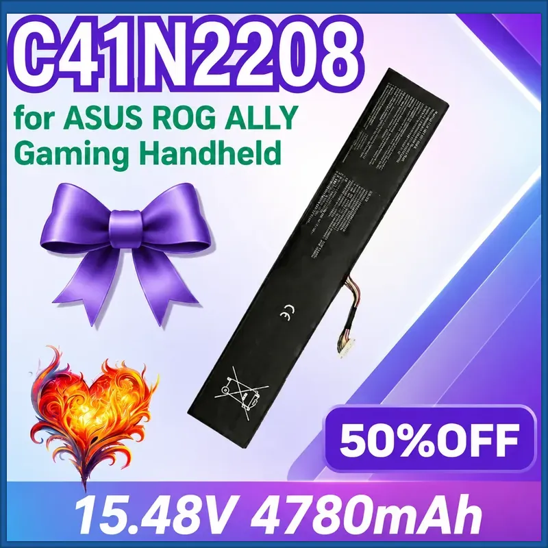 Gaming Console Rog - Nieuwe C41N2208 4780mAh 15.48V Handheld Game