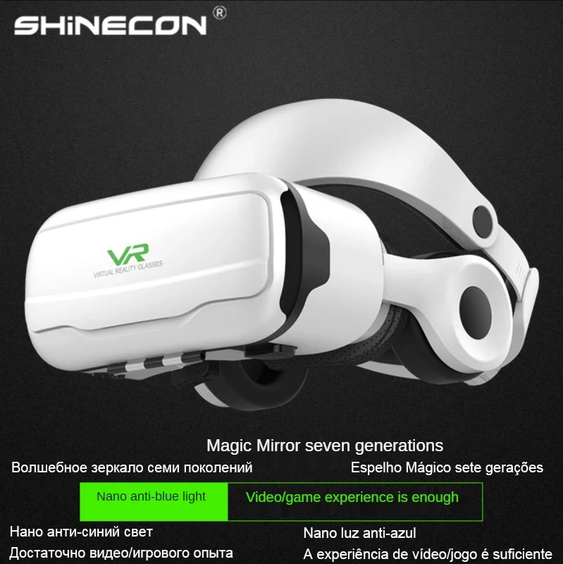 VR-bril Virtual Reality 3D-hea - Gaming Console Vr recensie en prijs
