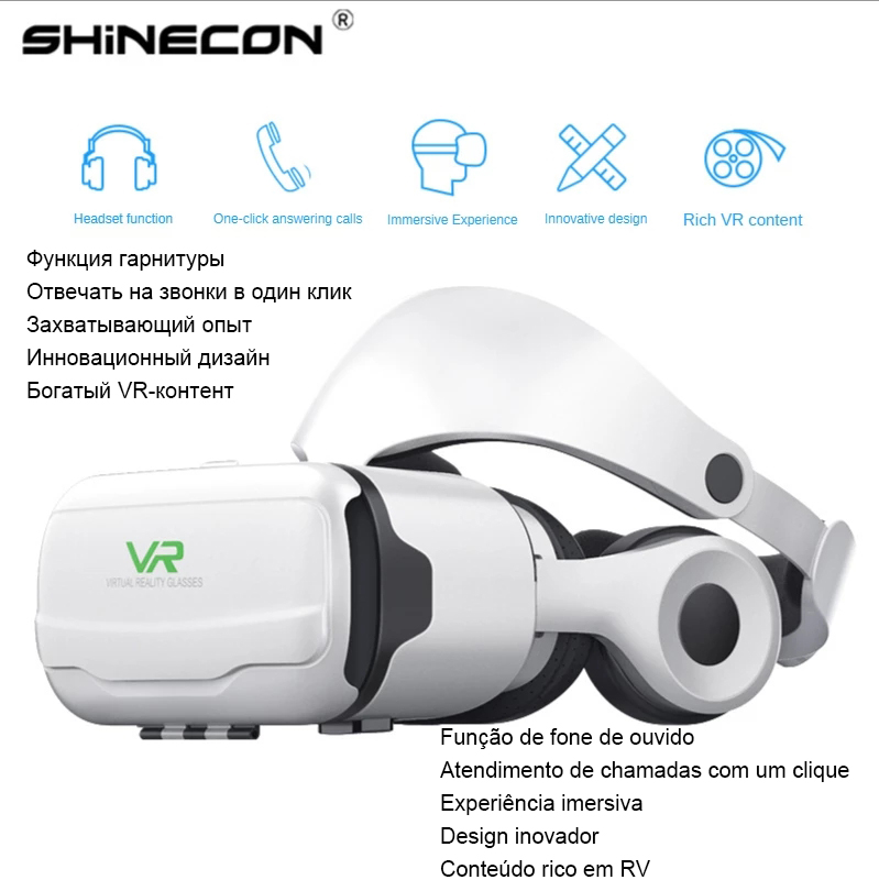 VR-bril Virtual Reality 3D-hea - Gaming Console Vr recensie en prijs
