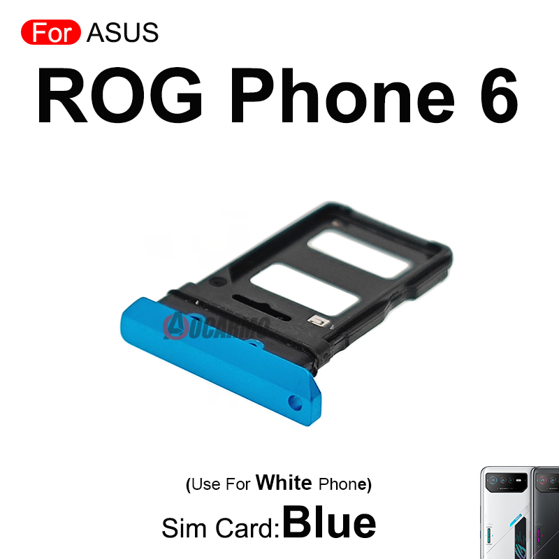 Blauw Rood Sim Tray Voor ASUS  - Gaming Console Rog recensie en prijs