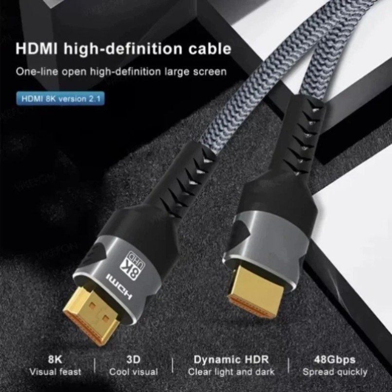 Gevlochten 8K HDMI 2.1 Kabel H - Gaming Console Definition recensie en prijs