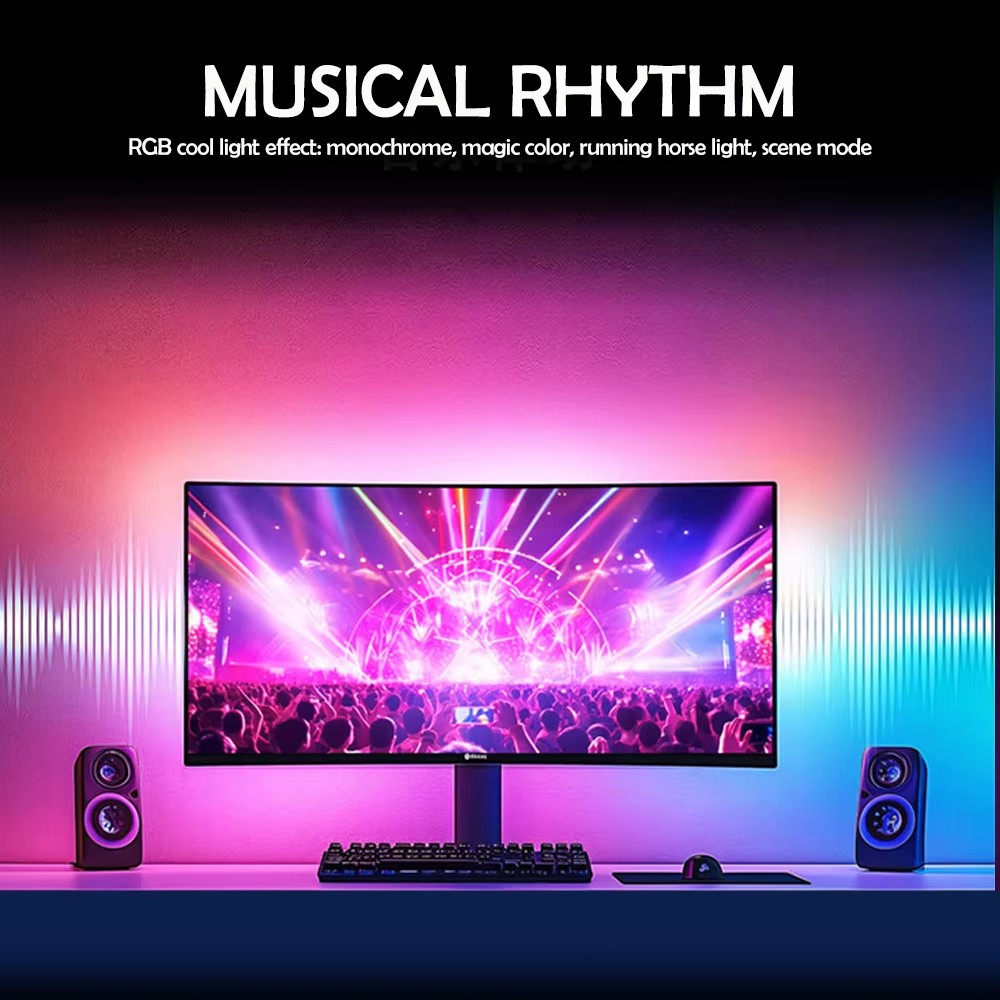 RGB Gaming Lights Strip Monito - Led Gaming Light Strip recensie en prijs