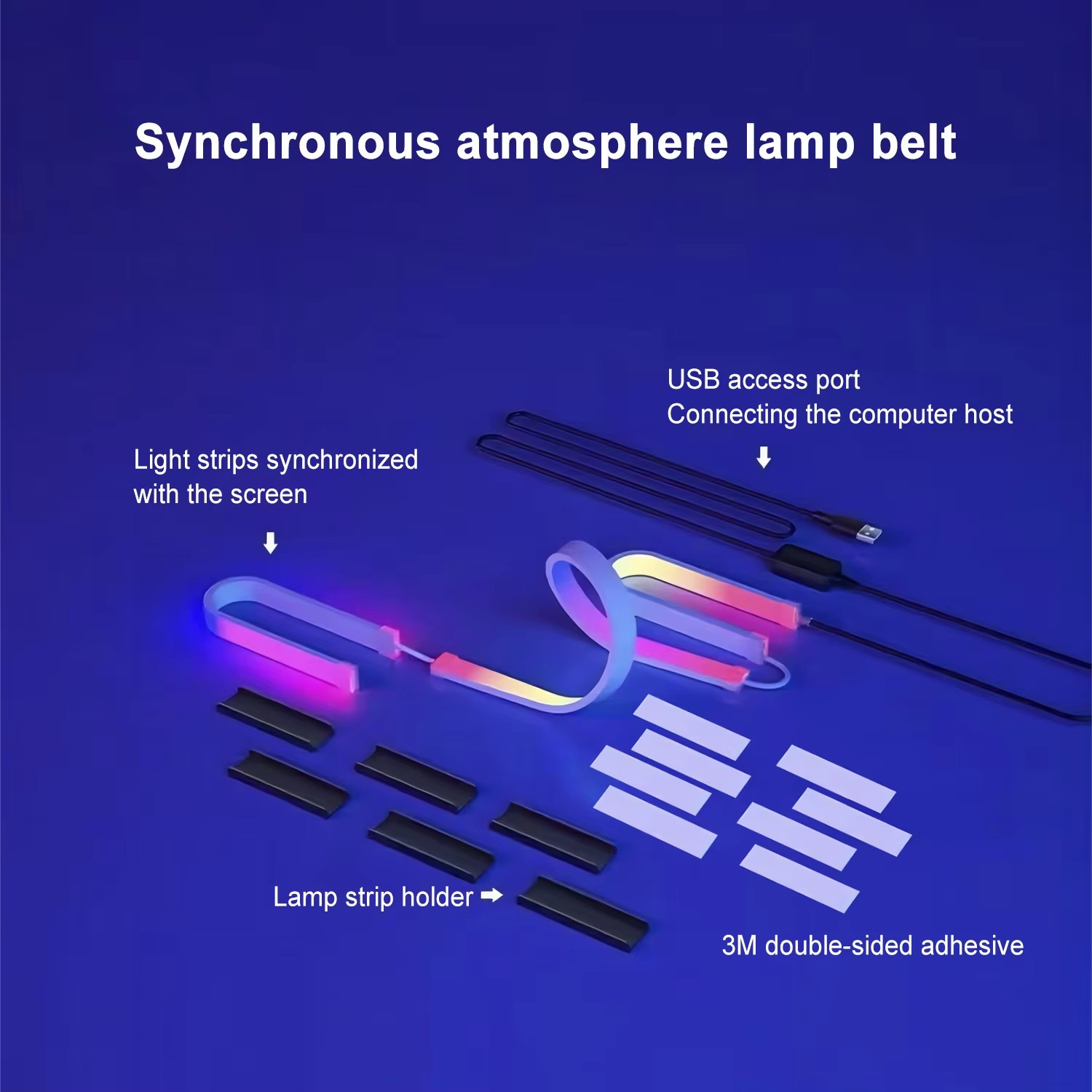 RGB Gaming Lights Strip Monito - Led Gaming Light Strip recensie en prijs