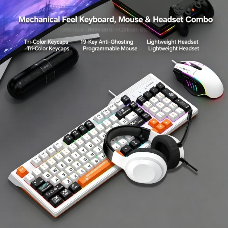 K8pro 3-in-1 Gaming Combo Bedr - Gaming Headset Wired recensie en prijs