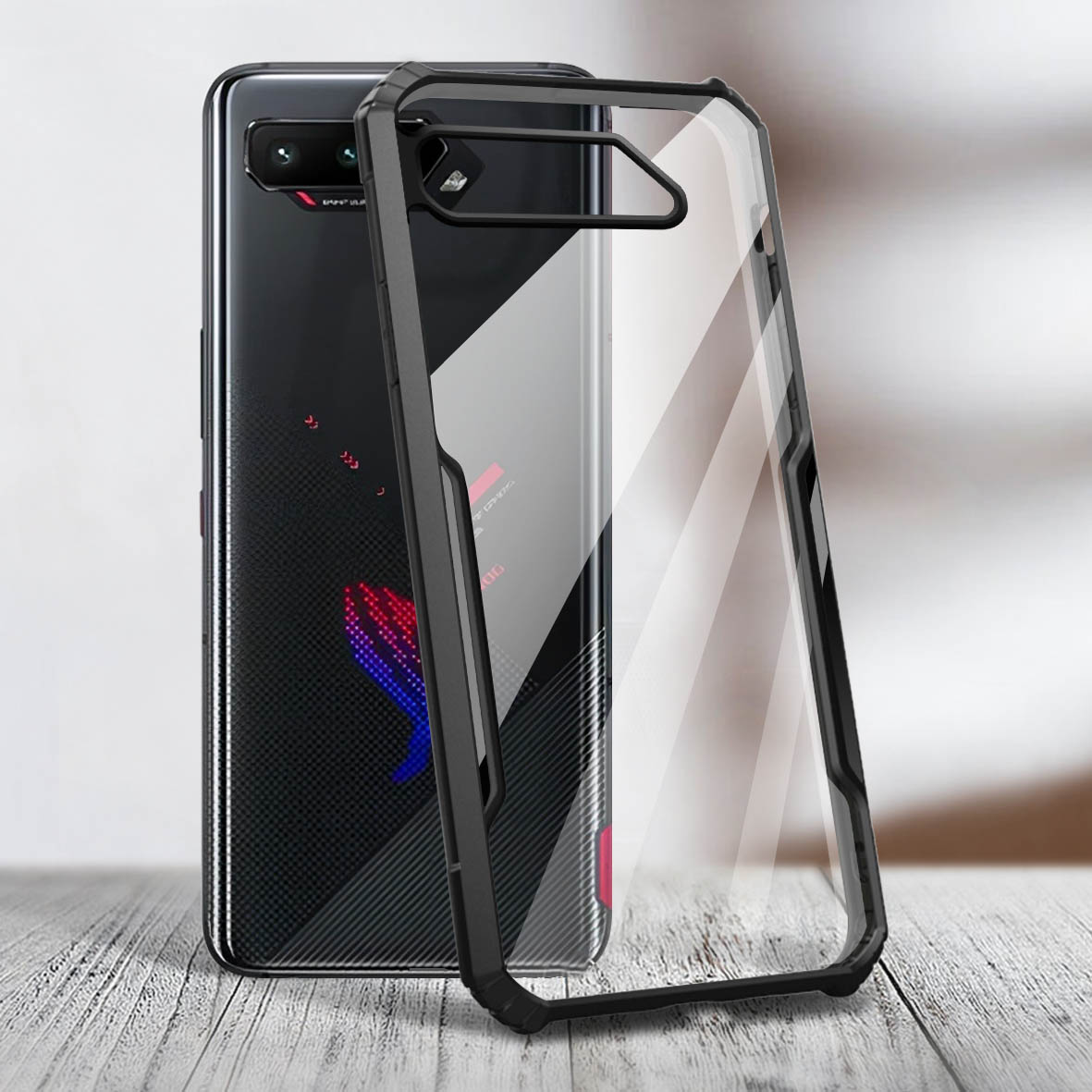 Voor ROG Telefoon 5 Case Zwart - Gaming Console Rog recensie en prijs