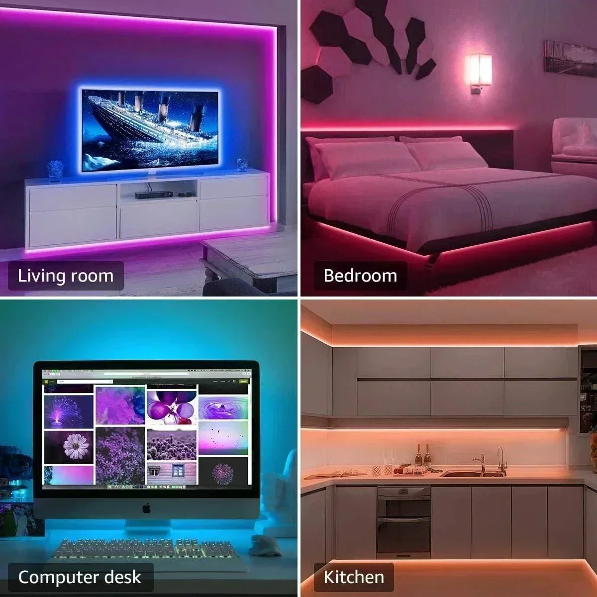 Smart RGB LED Gaming Light Str - Led Gaming Light Strip recensie en prijs