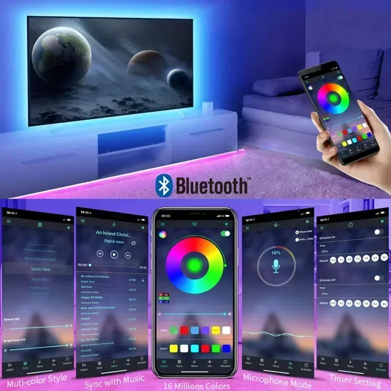 Smart RGB LED Gaming Light Str - Led Gaming Light Strip recensie en prijs