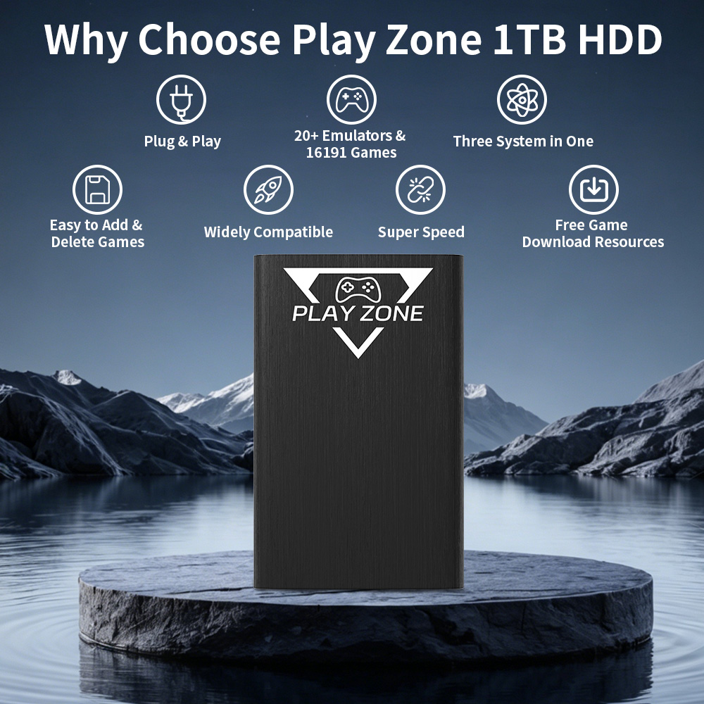 Play Zone 1TB draagbare gaming - Gaming Console Zone recensie en prijs