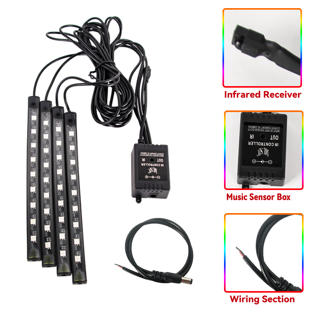 LED Motor Auto Sfeer Voetlicht - Led Gaming Light Strip recensie en prijs