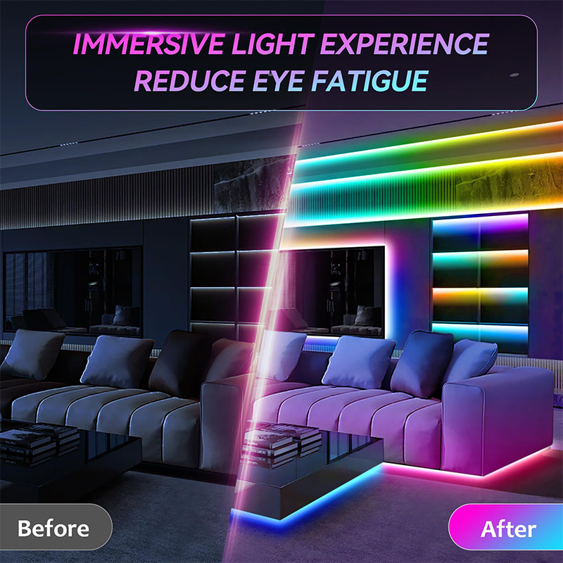 USB RGB LED strip SMD3535 met  - Led Gaming Light Strip recensie en prijs