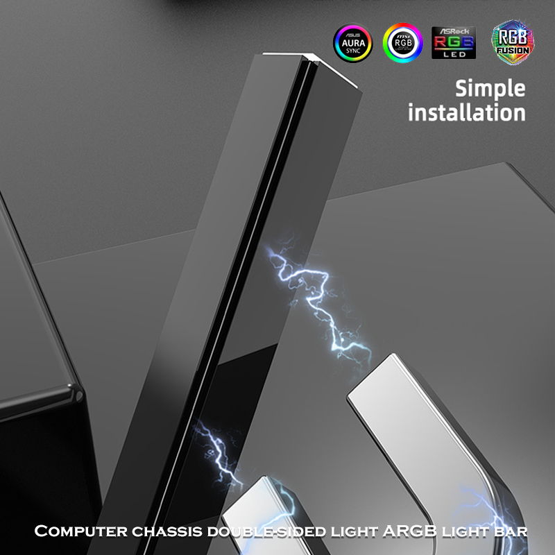 Desktopcomputerkast RGB LED St - Led Gaming Light Strip recensie en prijs