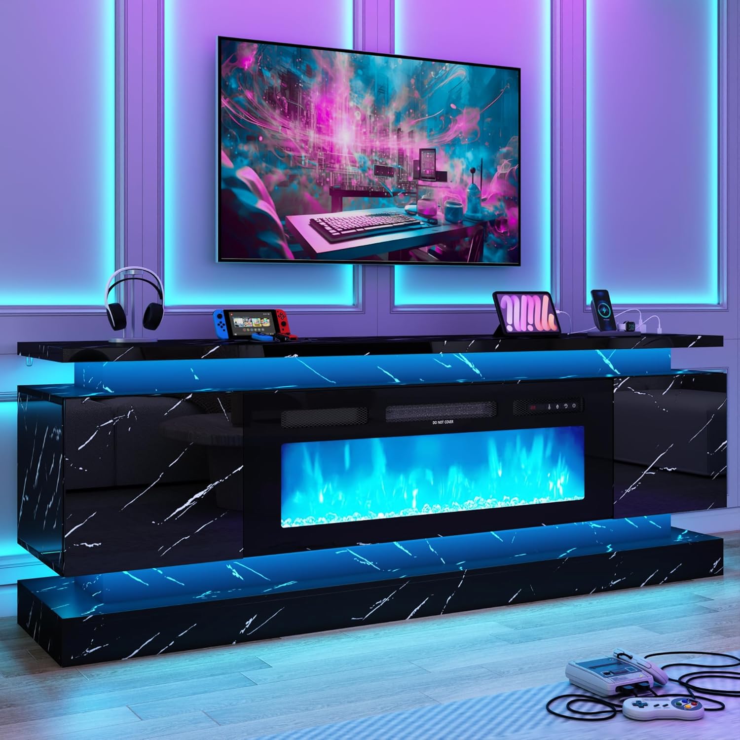 71 inch LED tv-meubel met 40 i - Gaming Console Room recensie en prijs