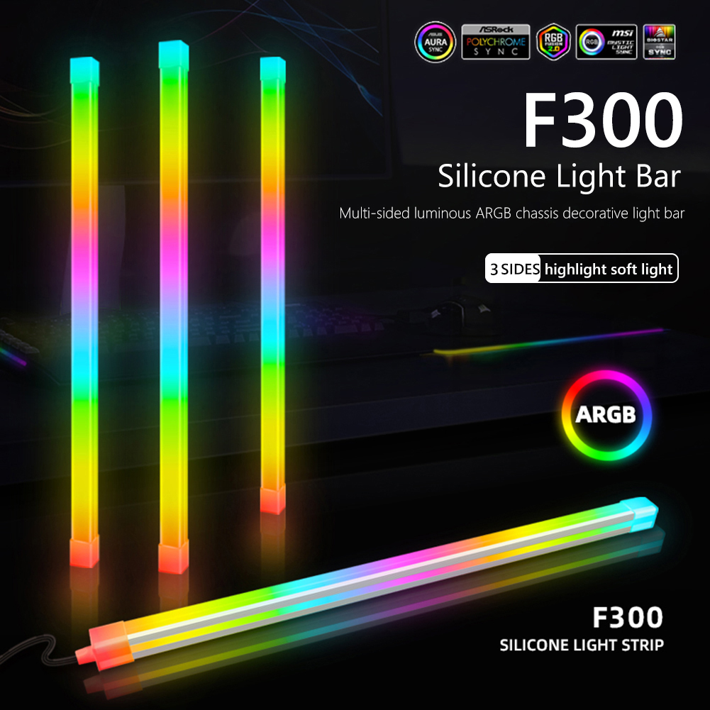 1/2Pcs Coolmoon 30Cm Aluminium - Led Gaming Light Strip recensie en prijs