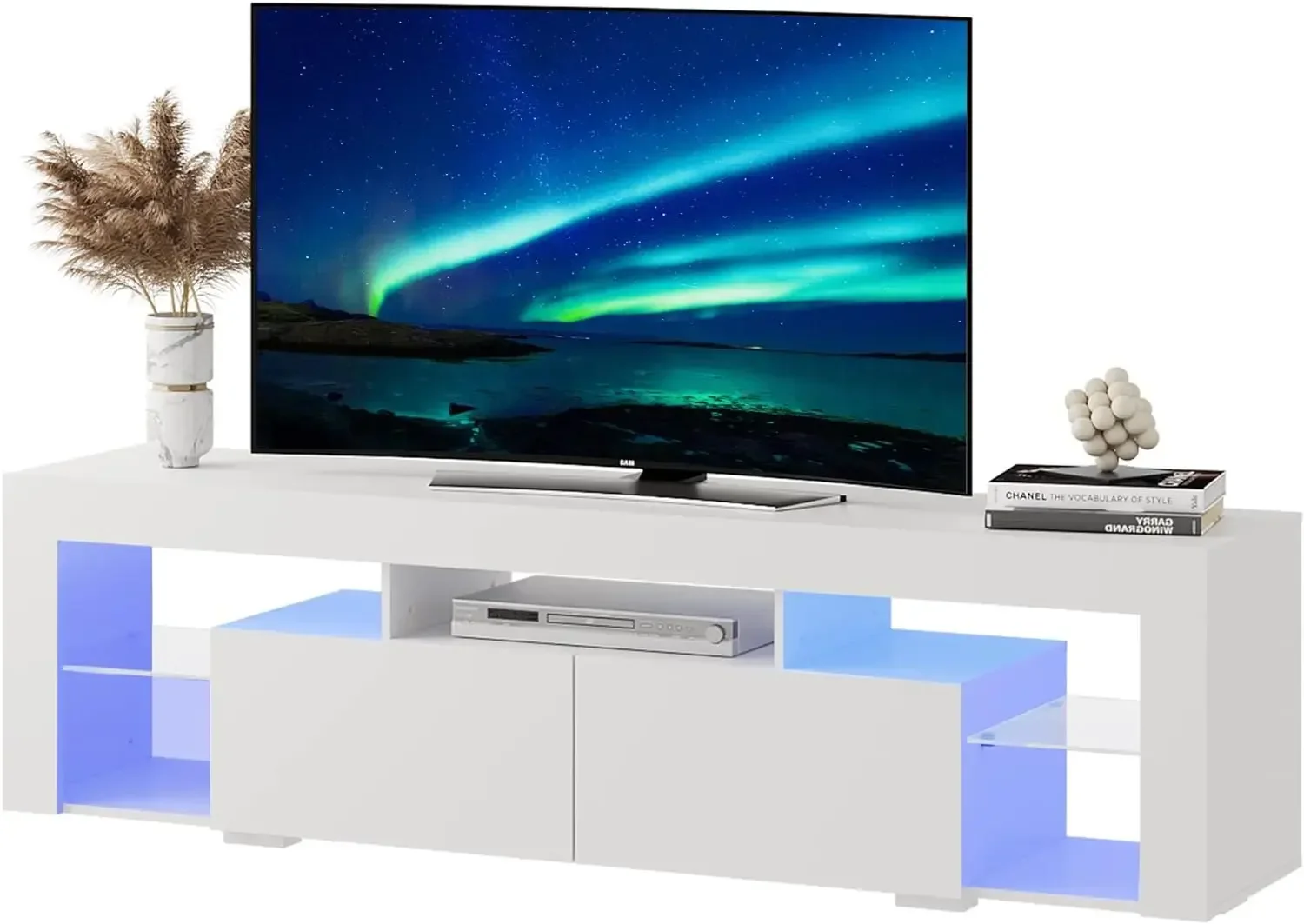 Houten tv-console met 2 opberg - Gaming Console Room recensie en prijs