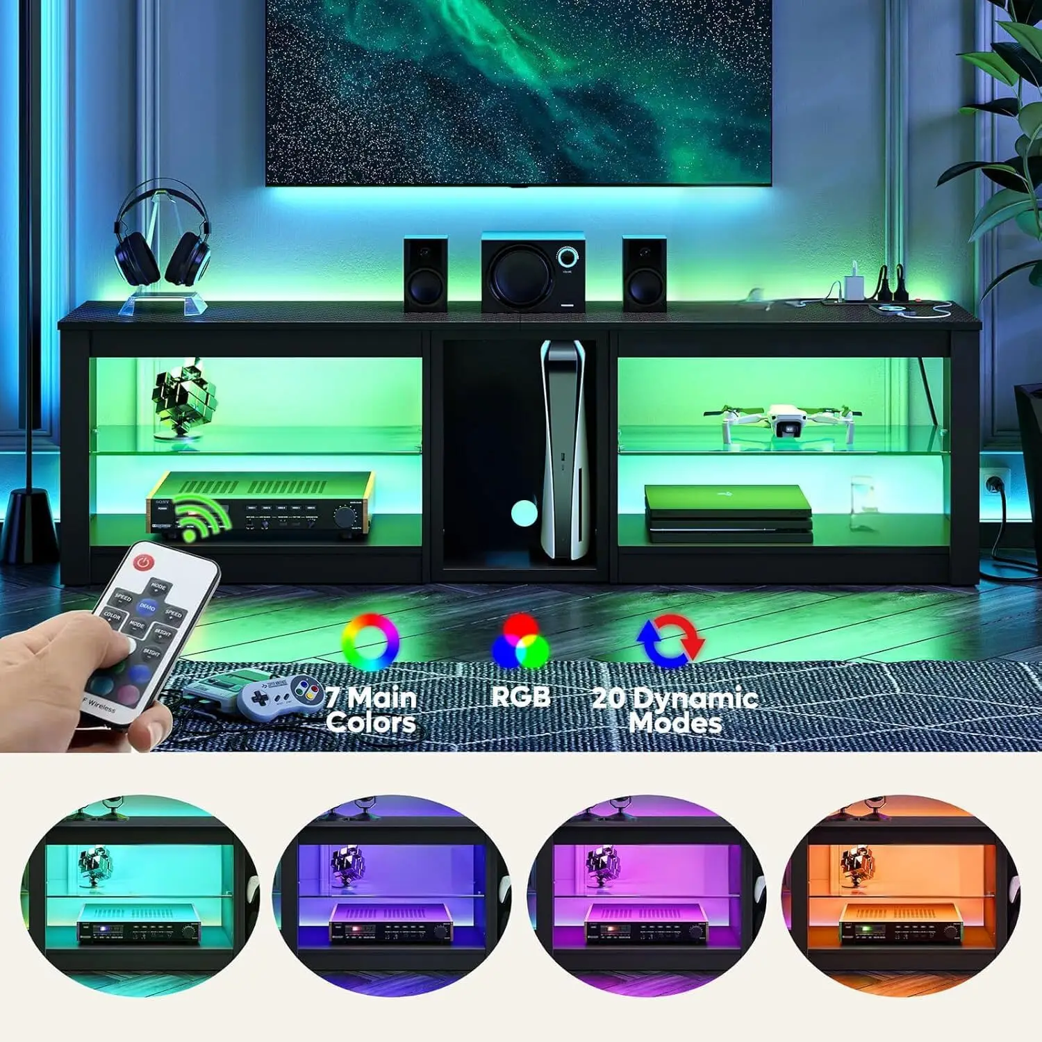 Entertainmentcenter voor PS5,  - Gaming Console Room recensie en prijs