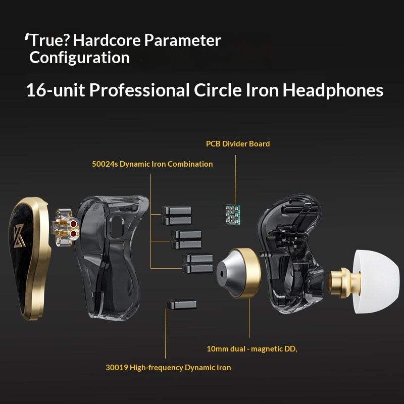 KZ ZAS Metalen bedrade oortele - Gaming Headset Wired recensie en prijs