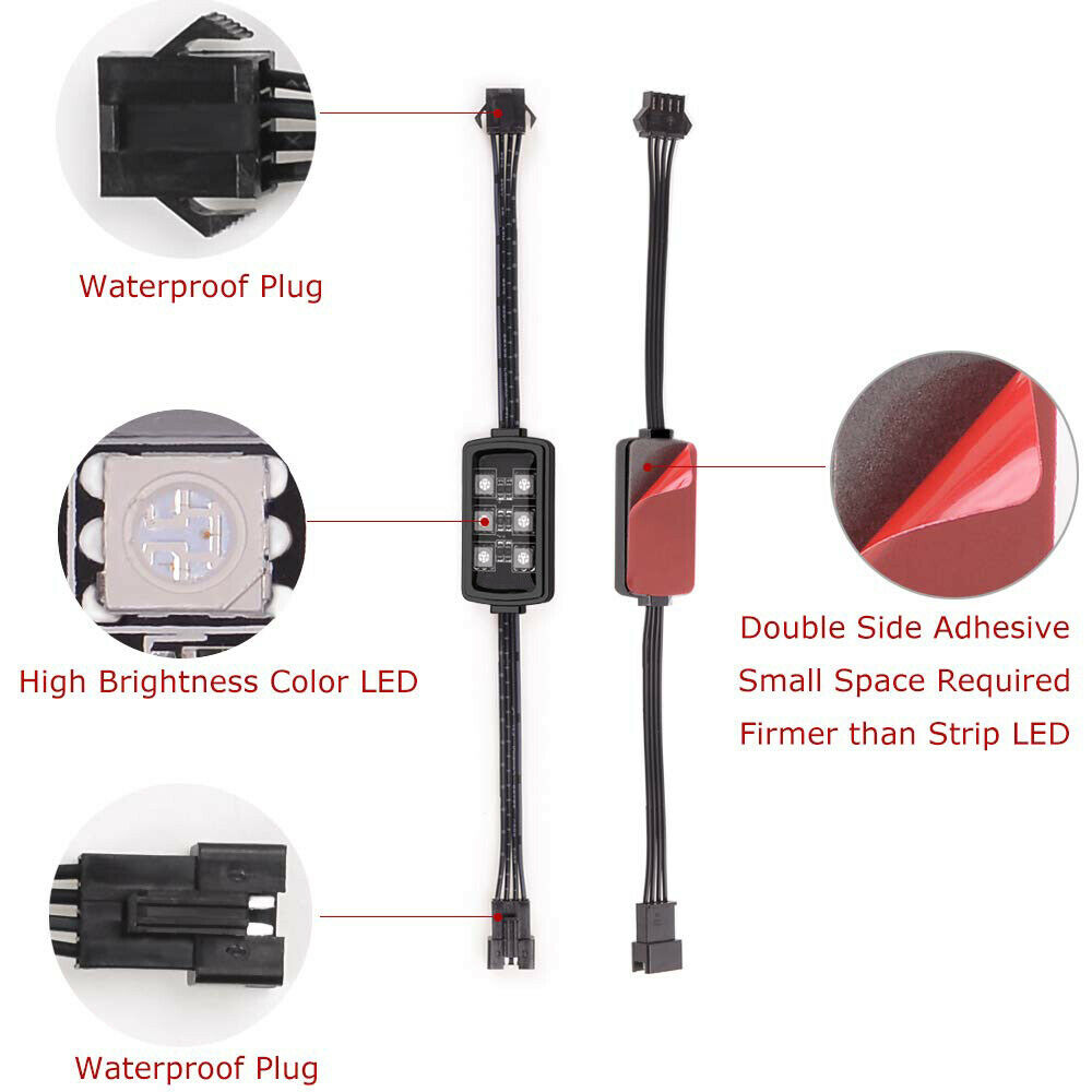 Niscarda auto motorfiets rgb l - Led Gaming Light Strip recensie en prijs