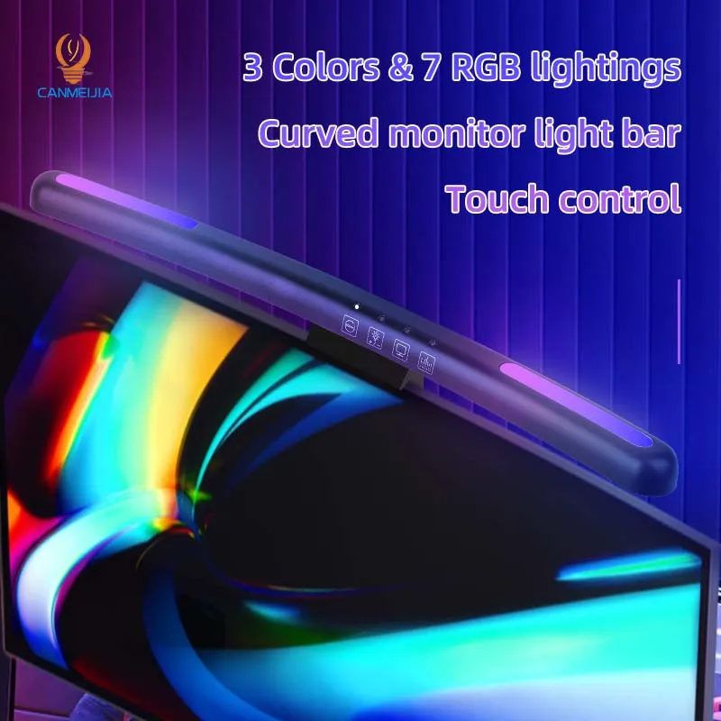 Gebogen Led Monitor Lichtbalk  - Led Gaming Light Strip recensie en prijs